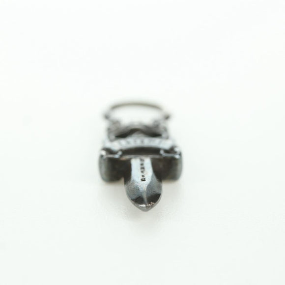 Chrome Hearts Dagger Pendant Top Ag925 Silver Auth LNZ832SAV