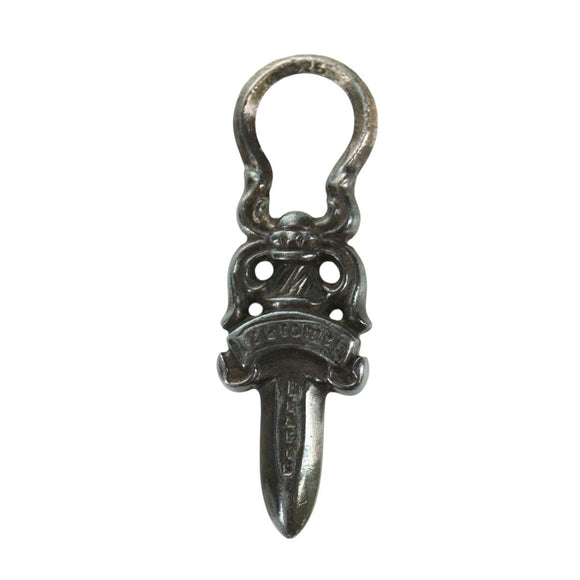 Chrome Hearts Dagger Pendant Top Ag925 Silver Auth LNZ832SAV