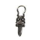 Chrome Hearts Dagger Charm Pendant Top Ag925 Silver Auth LNZ833SAV-6