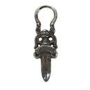 Chrome Hearts Dagger Pendant Top Ag925 Silver Auth LNZ834SAV-6