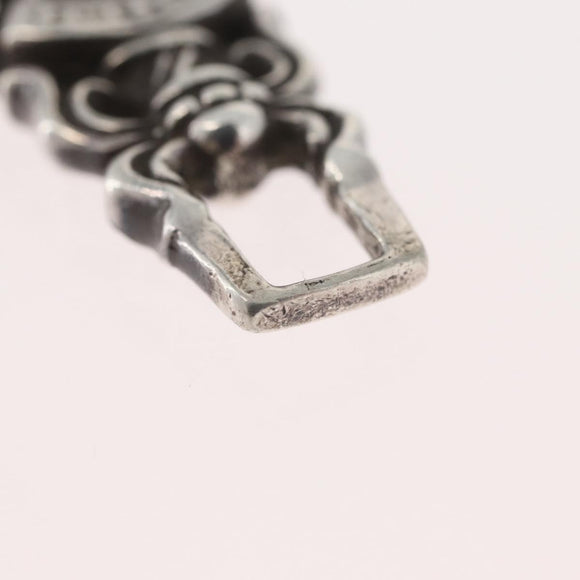 Chrome Hearts Dagger Charm Pendant Top Ag925 Silver Auth LNZ835SAV