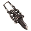 Chrome Hearts Dagger Charm Pendant Top Ag925 Silver Auth LNZ835SAV-2