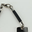 CHANEL COCO Mark Bracelet metal Silver CC Auth LNZ837V-6