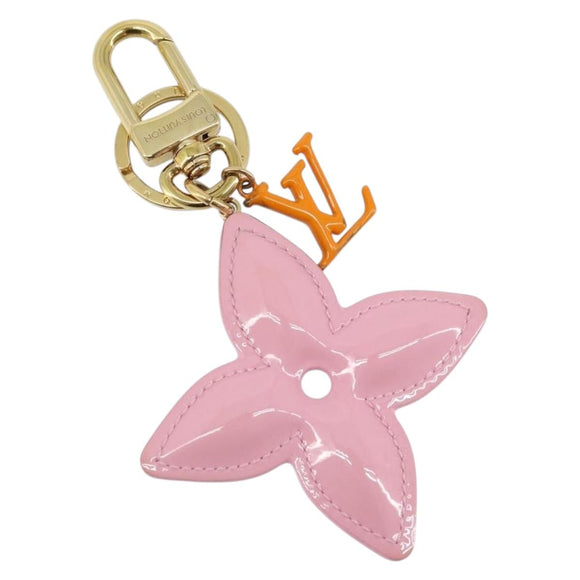 LOUIS VUITTON Monogram LV Pop Flower Bag Charm Pink M01963 Auth LNZ838A