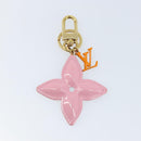 LOUIS VUITTON Monogram LV Pop Flower Bag Charm Pink M01963 Auth LNZ838A-2