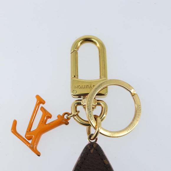LOUIS VUITTON Monogram LV Pop Flower Bag Charm Pink M01963 Auth LNZ838A