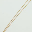 HERMES Au Maiyon Chaine d'Ancre Necklace metal Gold Auth LNZ841M-8