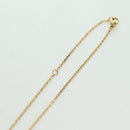 HERMES Au Maiyon Chaine d'Ancre Necklace metal Gold Auth LNZ841M-9