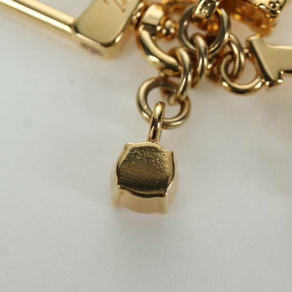 LOUIS VUITTON Micro Charm Petite Malle Charm metal Gold M01567 LV Auth LNZ842M