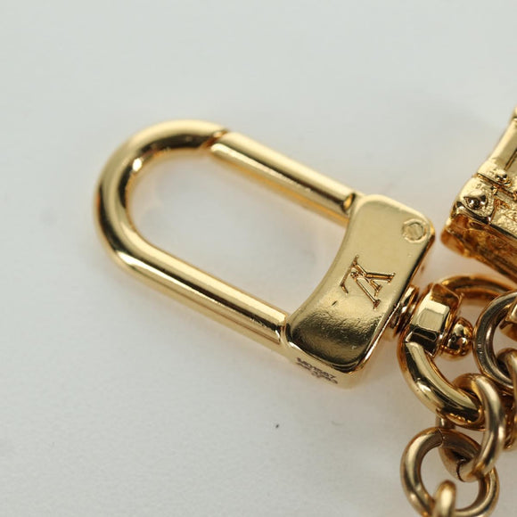 LOUIS VUITTON Micro Charm Petite Malle Charm metal Gold M01567 LV Auth LNZ842M