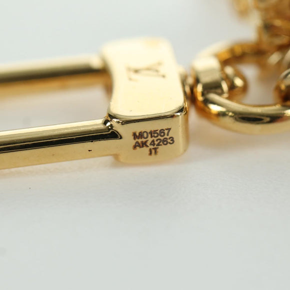 LOUIS VUITTON Micro Charm Petite Malle Charm metal Gold M01567 LV Auth LNZ842M