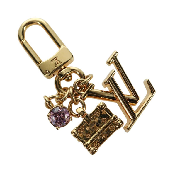 LOUIS VUITTON Micro Charm Petite Malle Charm metal Gold M01567 LV Auth LNZ842M
