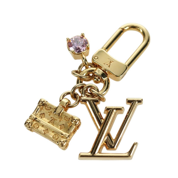 LOUIS VUITTON Micro Charm Petite Malle Charm metal Gold M01567 LV Auth LNZ842M