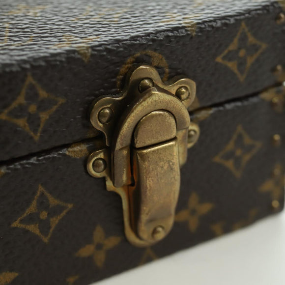 LOUIS VUITTON Monogram Eccrine Declaration Schmuckkästchen M21010 LV Auth LNZ845V
