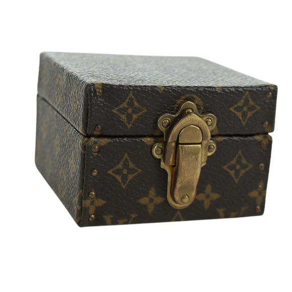 LOUIS VUITTON Monogram Eccrine Declaration Schmuckkästchen M21010 LV Auth LNZ845V