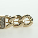 CHANEL Valletta Haarspange Metall Champagner Gold CC Auth LNZ846M-8