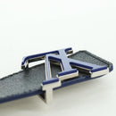 LOUIS VUITTON Damier Graphite Ceinture LV Printed Initials 102 cm Auth LNZ847M-14