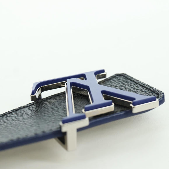 LOUIS VUITTON Damier Graphite Ceinture LV Printed Initials 102 cm Auth LNZ847M