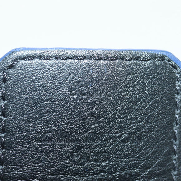 LOUIS VUITTON Damier Graphite Ceinture LV Printed Initials 102 cm Auth LNZ847M