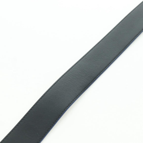 LOUIS VUITTON Damier Graphite Ceinture LV Printed Initials 102 cm Auth LNZ847M