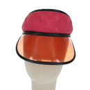 LOUIS VUITTON Monogram Sun Visor Pink LV Auth LNZ848V-13