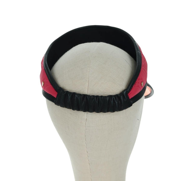 LOUIS VUITTON Monogram Sun Visor Pink LV Auth LNZ848V