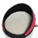 LOUIS VUITTON Monogram Sun Visor Pink LV Auth LNZ848V-8