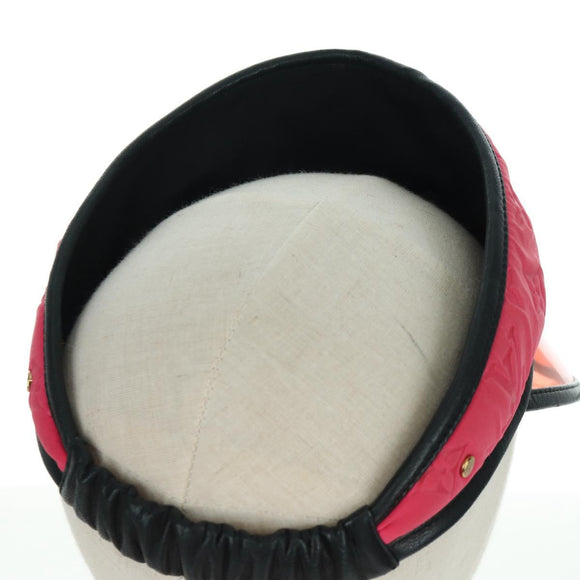 LOUIS VUITTON Monogram Sun Visor Pink LV Auth LNZ848V