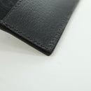 GUCCI GG Supreme Card Case PVC Black Auth LNZ857V-15