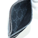 GUCCI GG Supreme Card Case PVC Black Auth LNZ857V-10
