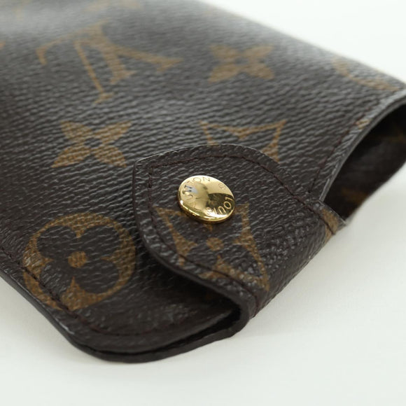 LOUIS VUITTON Monogram Etui Lunette MM Glasses Case M66544 LV Auth LNZ858V
