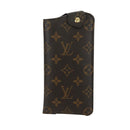 LOUIS VUITTON Monogram Etui Lunette MM Glasses Case M66544 LV Auth LNZ858V-13