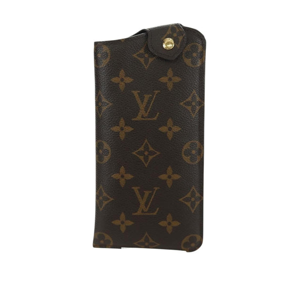 LOUIS VUITTON Monogram Etui Lunette MM Glasses Case M66544 LV Auth LNZ858V