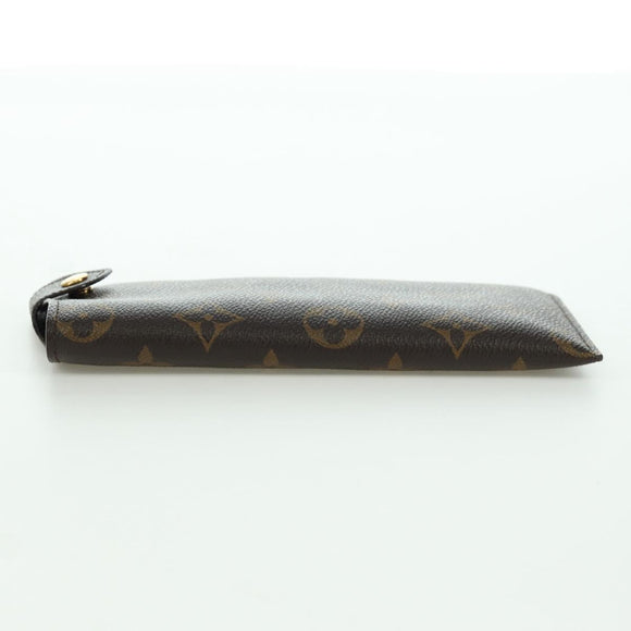 LOUIS VUITTON Monogram Etui Lunette MM Glasses Case M66544 LV Auth LNZ858V