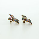 GUCCI Pierce Earring metal Multicolor Auth LNZ860V-8