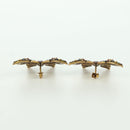 GUCCI Pierce Earring metal Multicolor Auth LNZ860V-9
