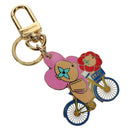 LOUIS VUITTON Porte Cres Vivienne Vero Charm metal Gold Tone M00871 Auth LNZ862M-1