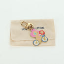 LOUIS VUITTON Porte Cres Vivienne Vero Charm metal Gold Tone M00871 Auth LNZ862M-12
