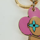 LOUIS VUITTON Porte Cres Vivienne Vero Charm metal Gold Tone M00871 Auth LNZ862M-6