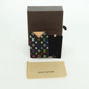 LOUIS VUITTON Monogram Multicolor Etui Handspiegel Schwarz M92650 LV Auth LNZ876A-12