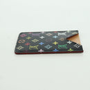 LOUIS VUITTON Monogram Multicolor Etui Handspiegel Schwarz M92650 LV Auth LNZ876A-4
