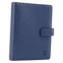 LOUIS VUITTON Epi Agenda MM Day Planner Cover Myrtille R2004G LV Auth LNZ877-1