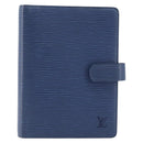 LOUIS VUITTON Epi Agenda MM Day Planner Cover Myrtille R2004G LV Auth LNZ877-13