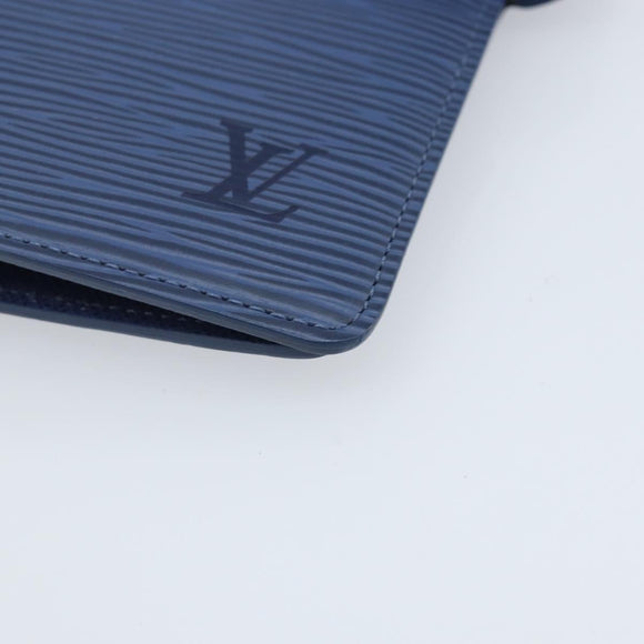 LOUIS VUITTON Epi Agenda MM Day Planner Cover Myrtille R2004G LV Auth LNZ877