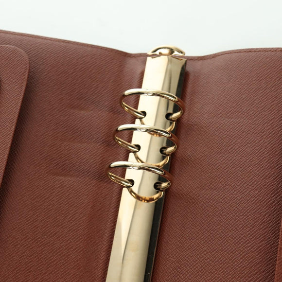 LOUIS VUITTON Monogram Agenda GM Day Planner Cover R20006 LV Auth LNZ878V