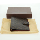 LOUIS VUITTON Monogram Agenda GM Day Planner Cover R20006 LV Auth LNZ878V-12