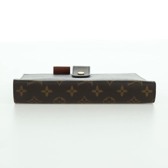 LOUIS VUITTON Monogram Agenda GM Day Planner Cover R20006 LV Auth LNZ878V