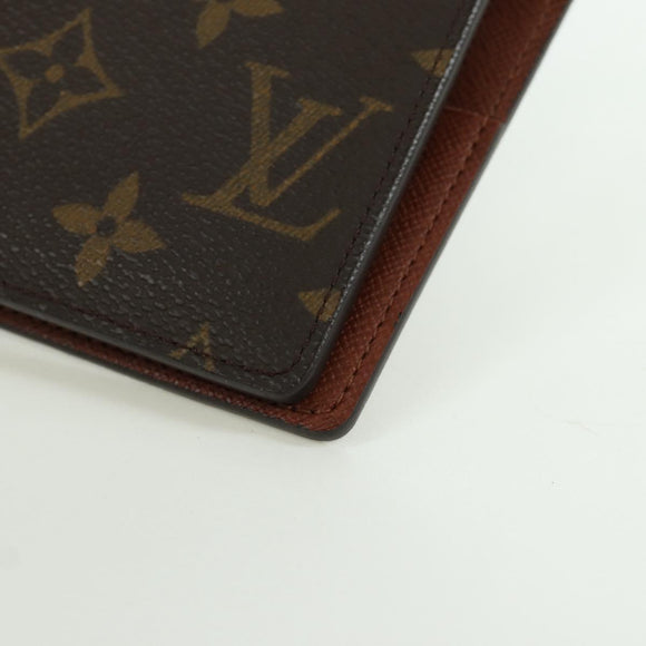 LOUIS VUITTON Monogram Agenda GM Day Planner Cover R20006 LV Auth LNZ878V