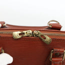 LOUIS VUITTON Epi Alma Hand Bag Brown M52143 LV Auth LNZ957-10