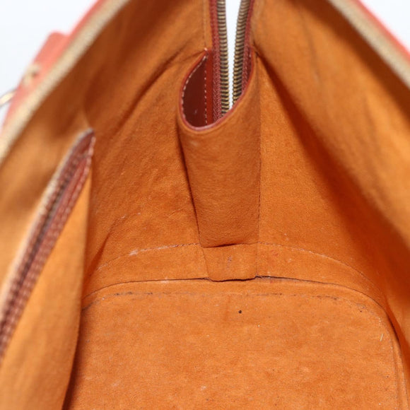 LOUIS VUITTON Epi Alma Hand Bag Brown M52143 LV Auth LNZ957